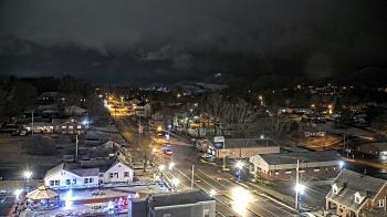Weather camera view of Russell County Courthouse.