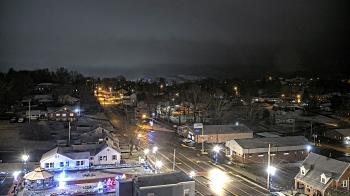 Weather camera view of Russell County Courthouse.
