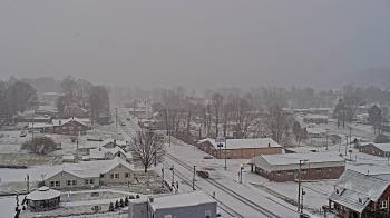 Weather camera view of Russell County Courthouse.