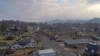 Weather camera view of Russell County Courthouse.