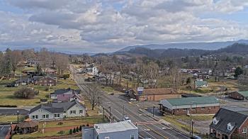 Weather camera view of Russell County Courthouse.