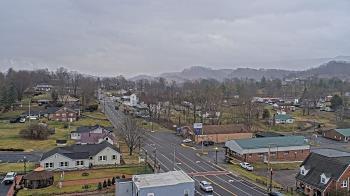 Weather camera view of Russell County Courthouse.