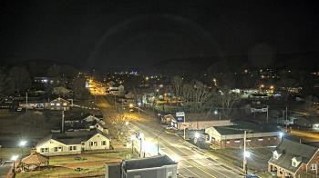 Weather camera view of Russell County Courthouse.