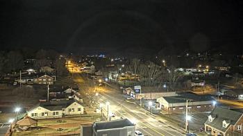 Weather camera view of Russell County Courthouse.