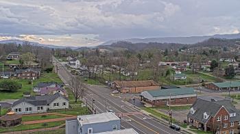 Weather camera view of Russell County Courthouse.