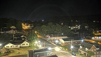 Weather camera view of Russell County Courthouse.
