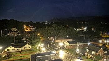 Weather camera view of Russell County Courthouse.