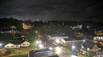 Weather camera view of Russell County Courthouse.