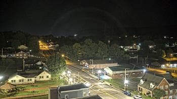 Weather camera view of Russell County Courthouse.