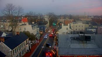 Weather camera view of Town of Leesburg.