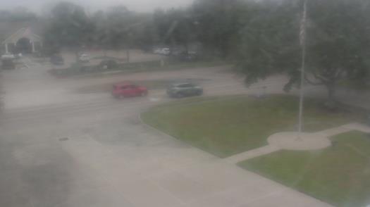 Weather camera view of City of League City Fire Station 4.
