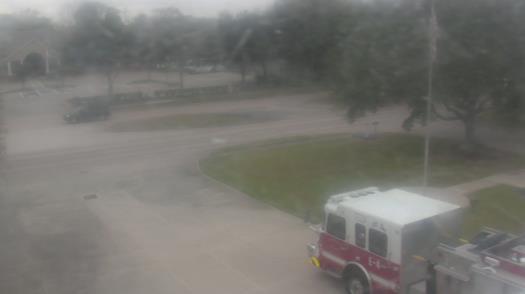 Weather camera view of City of League City Fire Station 4.