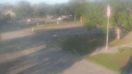 Weather camera view of City of League City Fire Station 4.