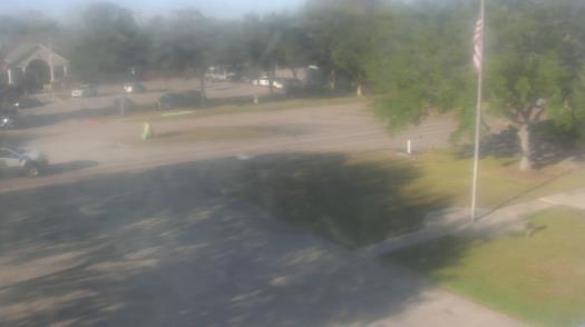 Weather camera view of City of League City Fire Station 4.