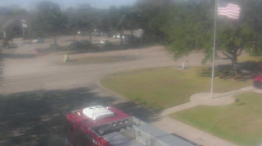 Weather camera view of City of League City Fire Station 4.