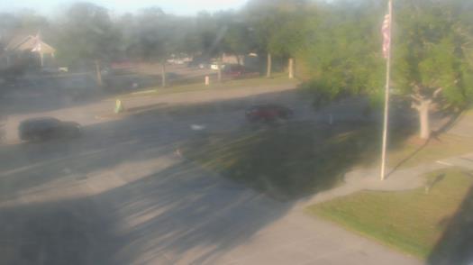 Weather camera view of City of League City Fire Station 4.