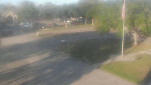 Weather camera view of City of League City Fire Station 4.