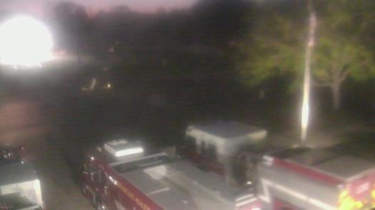 Weather camera view of City of League City Fire Station 4.