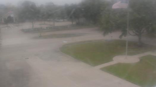 Weather camera view of City of League City Fire Station 4.