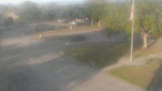 Weather camera view of City of League City Fire Station 4.