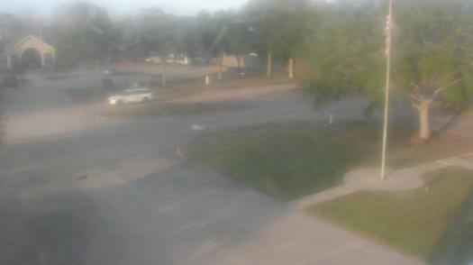Weather camera view of City of League City Fire Station 4.
