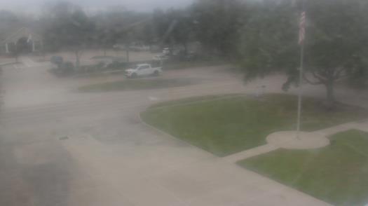 Weather camera view of City of League City Fire Station 4.