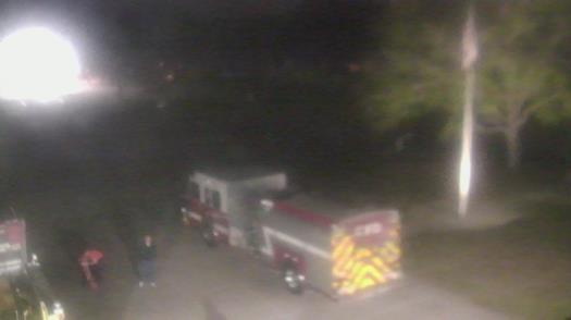 Weather camera view of City of League City Fire Station 4.