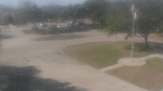 Weather camera view of City of League City Fire Station 4.