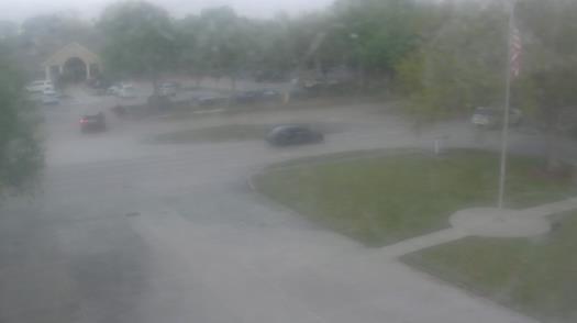 Weather camera view of City of League City Fire Station 4.