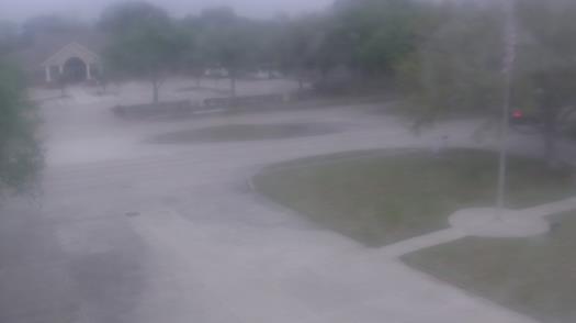 Weather camera view of City of League City Fire Station 4.