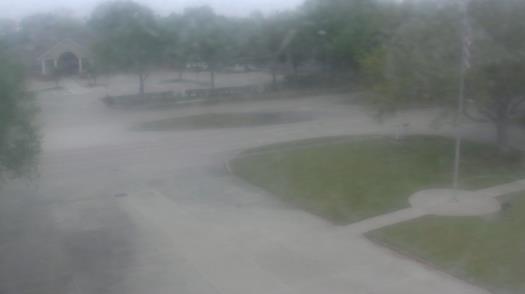 Weather camera view of City of League City Fire Station 4.