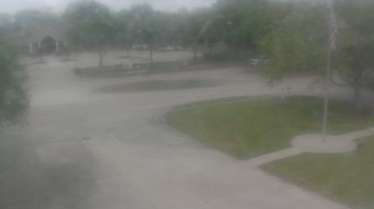 Weather camera view of City of League City Fire Station 4.