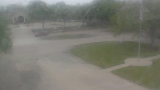 Weather camera view of City of League City Fire Station 4.