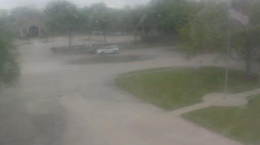 Weather camera view of City of League City Fire Station 4.