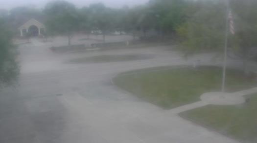 Weather camera view of City of League City Fire Station 4.
