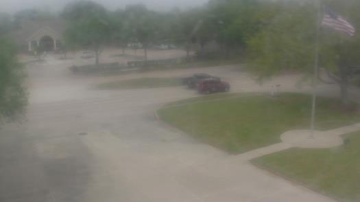 Weather camera view of City of League City Fire Station 4.