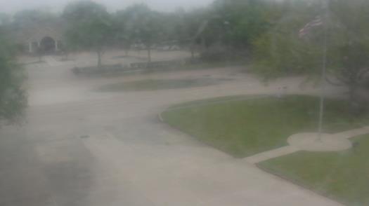 Weather camera view of City of League City Fire Station 4.