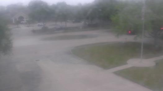 Weather camera view of City of League City Fire Station 4.