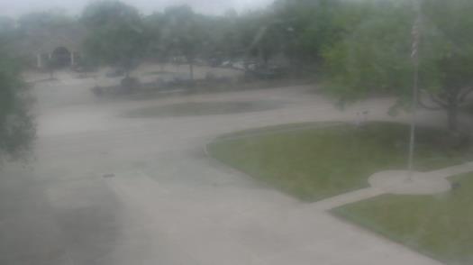 Weather camera view of City of League City Fire Station 4.
