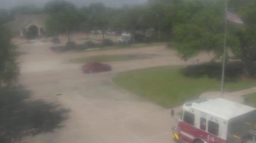 Weather camera view of City of League City Fire Station 4.