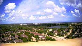 Weather camera view of City of League City South Shore Water Tower.
