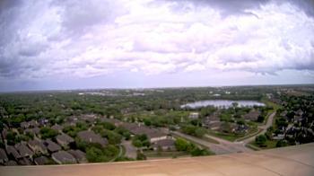 Weather camera view of City of League City South Shore Water Tower.