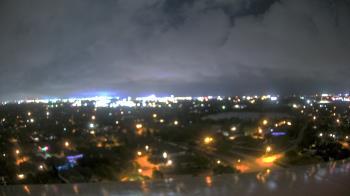 Weather camera view of City of League City South Shore Water Tower.