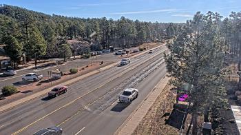 Weather camera view of Town of Pinetop-Lakeside.
