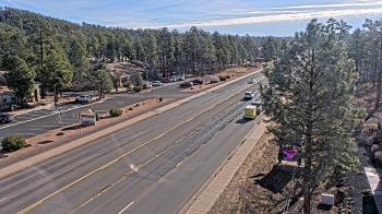 Weather camera view of Town of Pinetop-Lakeside.