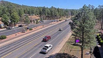 Weather camera view of Town of Pinetop-Lakeside.