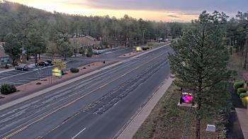 Weather camera view of Town of Pinetop-Lakeside.