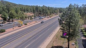 Weather camera view of Town of Pinetop-Lakeside.
