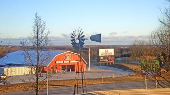 Weather camera view of Amish Country Store.