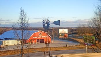 Weather camera view of Amish Country Store.